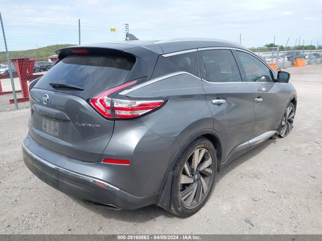 Nissan Murano Platinum 2017 5N1AZ2MG7HN102581 Image 4