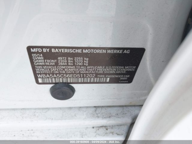 WBA5A5C56ED511202 BMW 528I