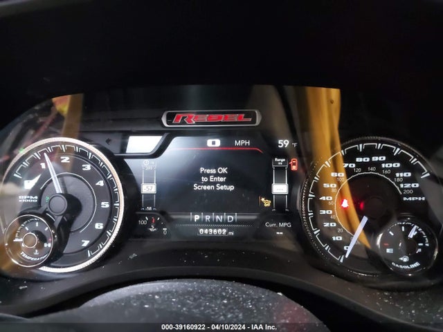 1C6SRFLT0MN591387 RAM 1500 Rebel  4x4 5'7 Box