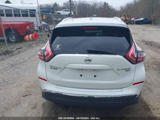 5N1AZ2MH0FN222423 Nissan Murano Platinum