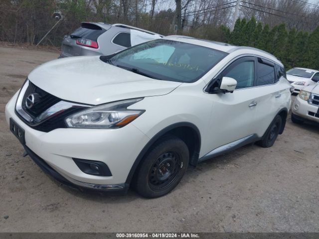 5N1AZ2MH0FN222423 Nissan Murano Platinum