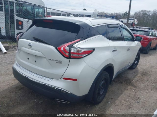 5N1AZ2MH0FN222423 Nissan Murano Platinum