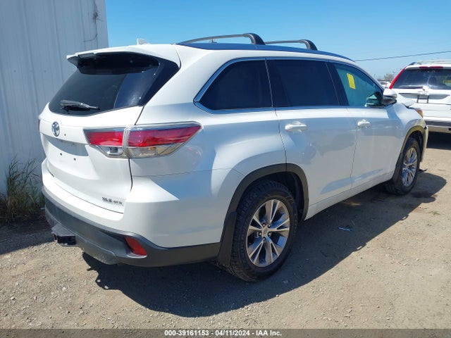 Toyota Highlander Xle V6 2015 5TDJKRFH4FS132605 Image 4
