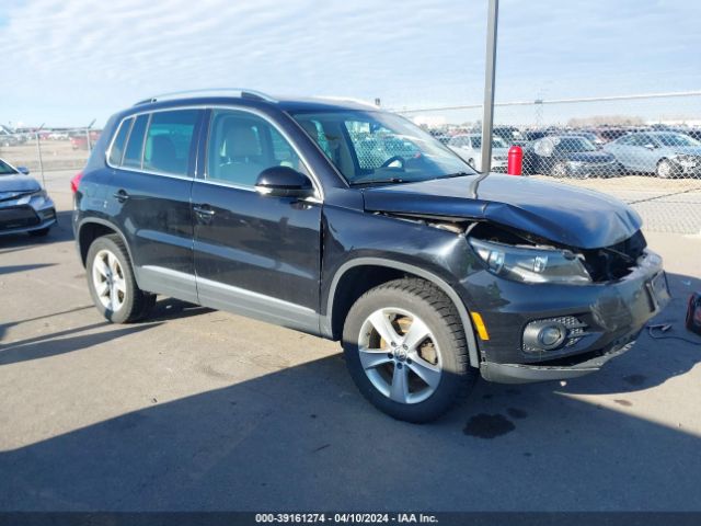 2015 Volkswagen Tiguan Sel მანქანა იყიდება აუქციონზე, vin: WVGBV7AX9FW502215, აუქციონის ნომერი: 39161274