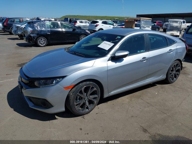 Honda Civic Sport 2021 2HGFC2F81MH523833 Image 2