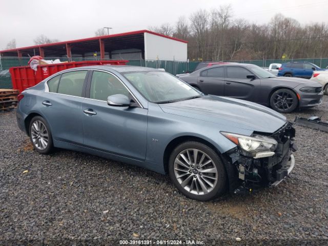 Auction sale of the 2018 Infiniti Q50 3.0t Luxe, vin: JN1EV7AR5JM437678, lot number: 39161391