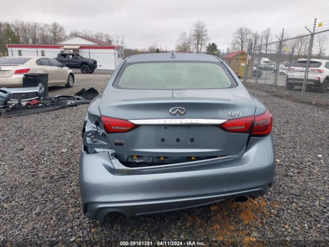 JN1EV7AR5JM437678 Infiniti Q50 3.0t Luxe