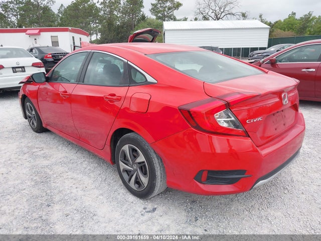 Honda Civic Lx 2020 2HGFC2F64LH558072 Image 3
