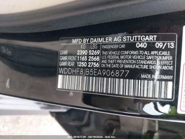 WDDHF8JB5EA906877 Mercedes-Benz E 350 4matic