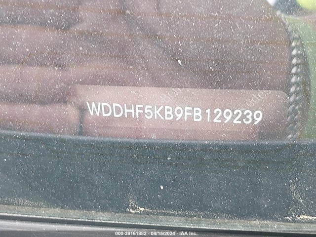 Mercedes-Benz E 350 2015 WDDHF5KB9FB129239 Image 9