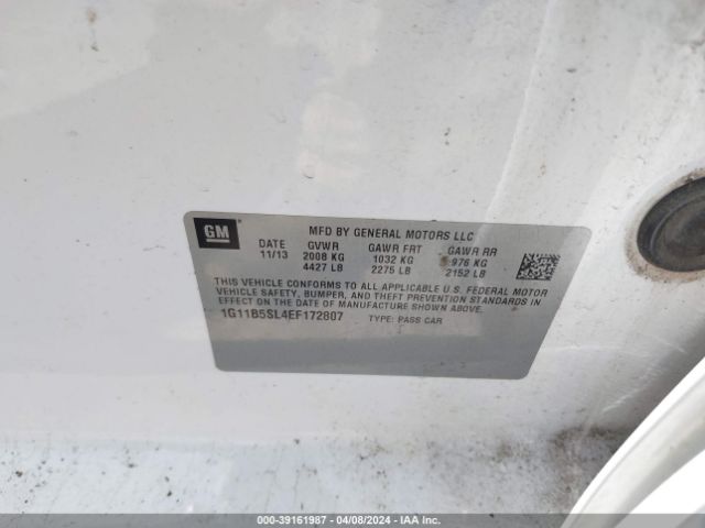 1G11B5SL4EF172807 Chevrolet Malibu 1ls