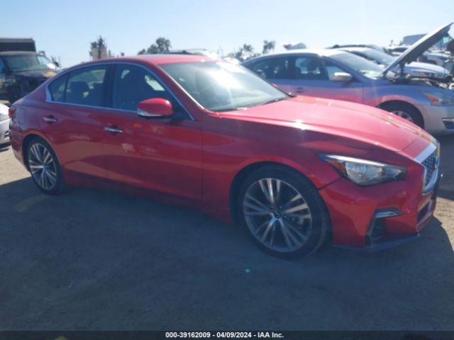 Auction sale of the 2021 Infiniti Q50 Sensory, vin: JN1EV7CP3MM704770, lot number: 39162009