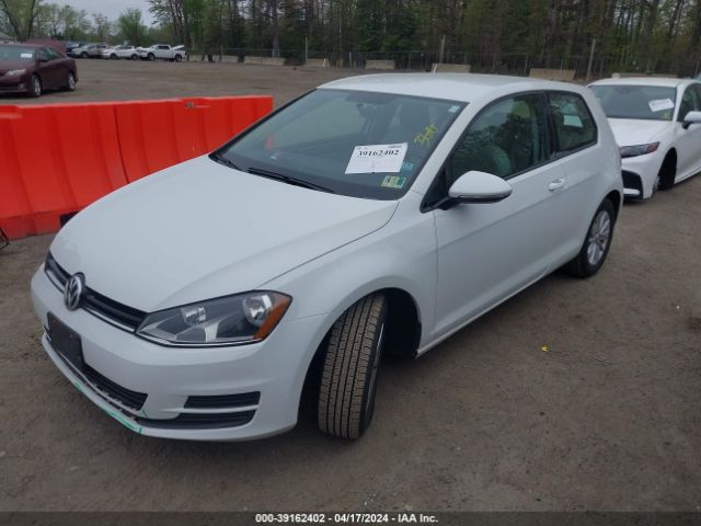 3VW917AU9FM098754 Volkswagen Golf Tsi S 2-door