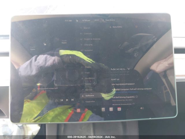 7SAYGDEEXPF958037 Tesla Model Y