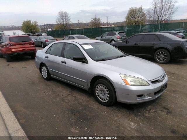 Auction sale of the 2007 Honda Accord 2.4 Vp, vin: 1HGCM56157A112510, lot number: 39162878