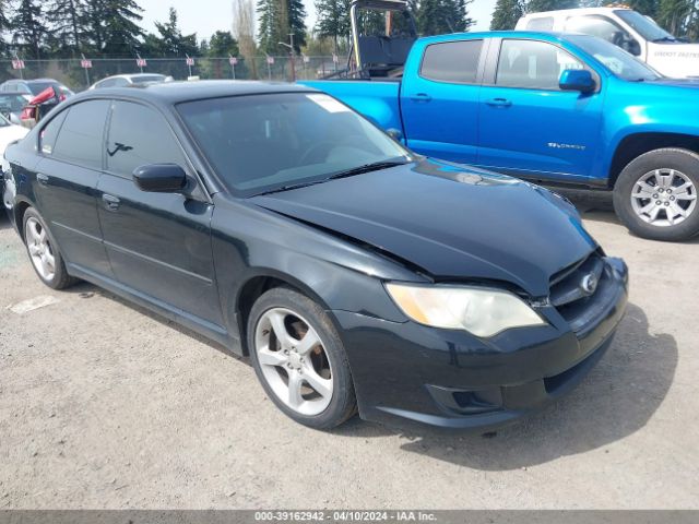 Auction sale of the 2009 Subaru Legacy 2.5i, vin: 4S3BL616497231798, lot number: 39162942