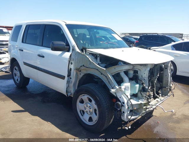 Honda PILOT LX 2014 5FNYF3H23EB005842 головне зображення