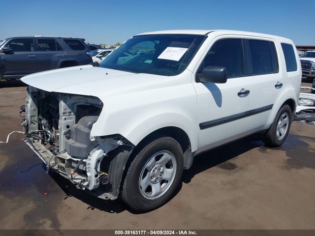 Honda PILOT LX 2014 5FNYF3H23EB005842 Image 2
