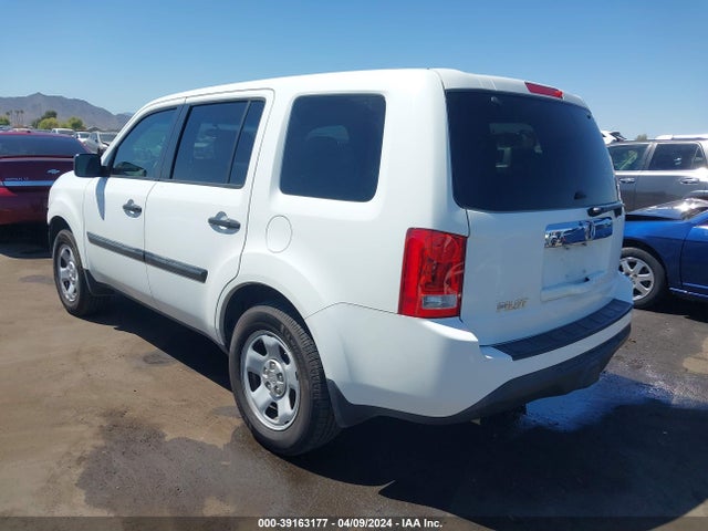 Honda PILOT LX 2014 5FNYF3H23EB005842 Image 3