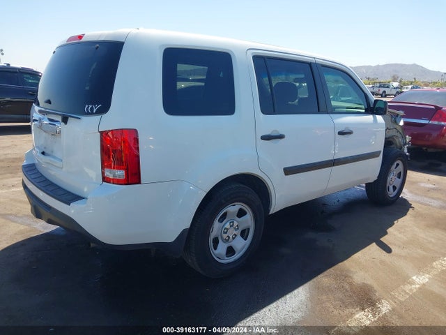 Honda PILOT LX 2014 5FNYF3H23EB005842 Image 4