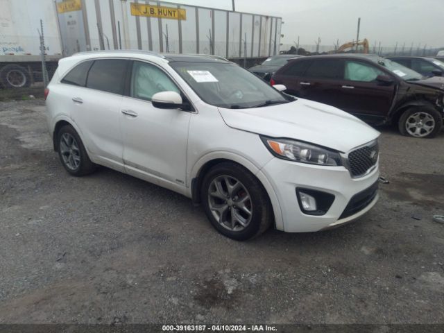 Auction sale of the 2018 Kia Sorento 3.3l Sx, vin: 5XYPKDA53JG423290, lot number: 39163187