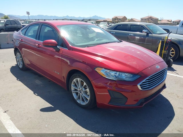 Ford Fusion Hybrid Se 2019 3FA6P0LU3KR208077 Image 1
