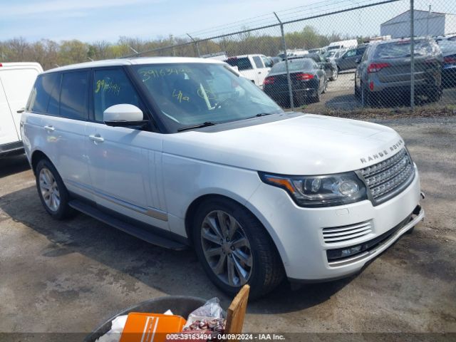 Продаж на аукціоні авто 2015 Land Rover Range Rover 3.0l V6 Supercharged Hse, vin: SALGS2VF6FA203715, номер лоту: 39163494