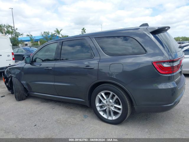 1C4RDHDGXPC686168 Dodge Durango Gt Rwd