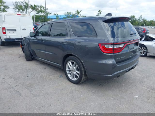 1C4RDHDGXPC686168 Dodge Durango Gt Rwd