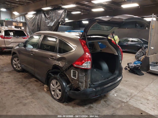 Honda Cr-v Ex-l 2014 2HKRM4H76EH660235 Image 3