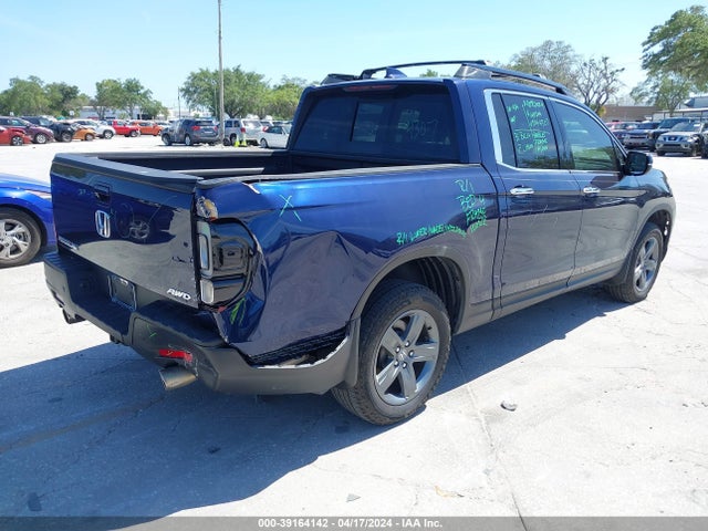 Honda Ridgeline Rtl-e 2021 5FPYK3F73MB011043 Image 4