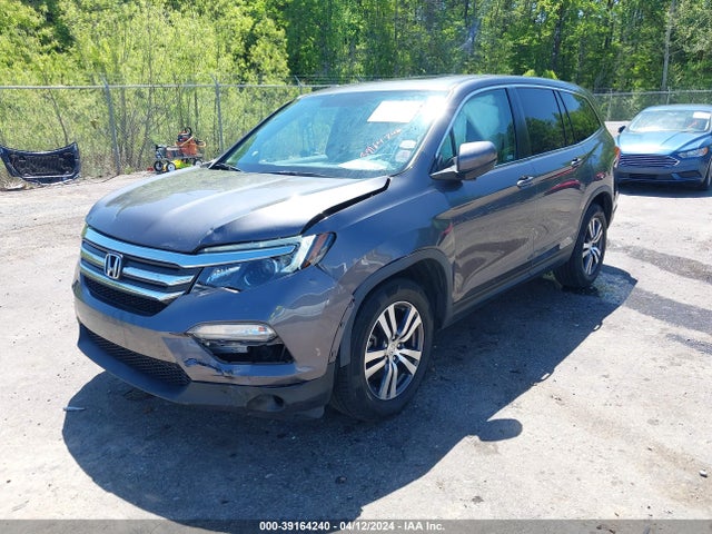 Honda Pilot Ex-l 2017 5FNYF5H58HB041648 Image 2
