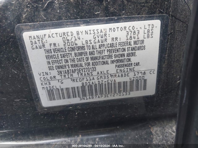 Nissan SENTRA SV 2014 3N1AB7AP3EY270133 Image 9