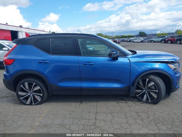 YV4ED3UR1M2529405 Volvo Xc40 Recharge Pure Electric P8