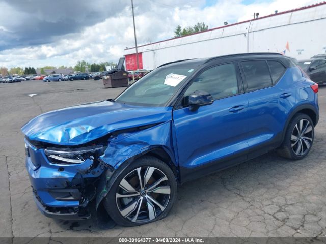 YV4ED3UR1M2529405 Volvo Xc40 Recharge Pure Electric P8