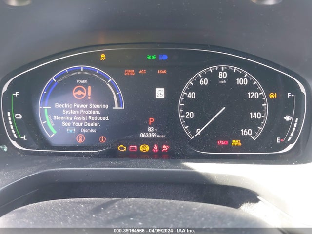 Honda INSIGHT EX 2020 19XZE4F55LE008657 Image 7