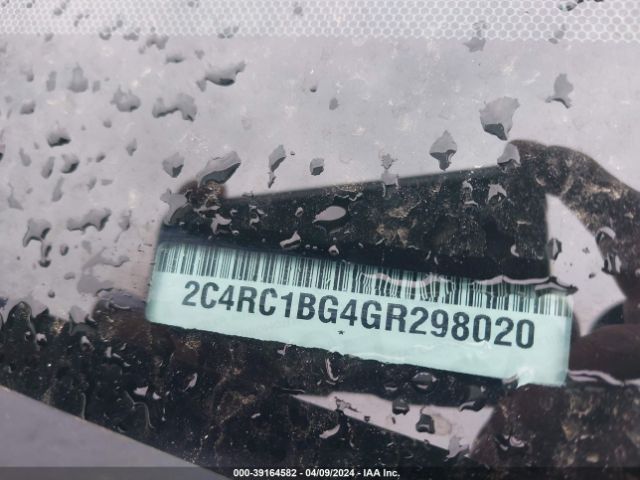 2C4RC1BG4GR298020 Chrysler Town & Country Touring