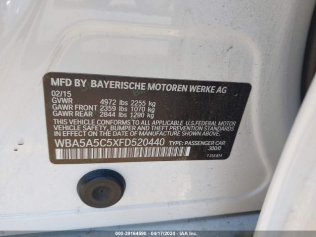 WBA5A5C5XFD520440 BMW 528I