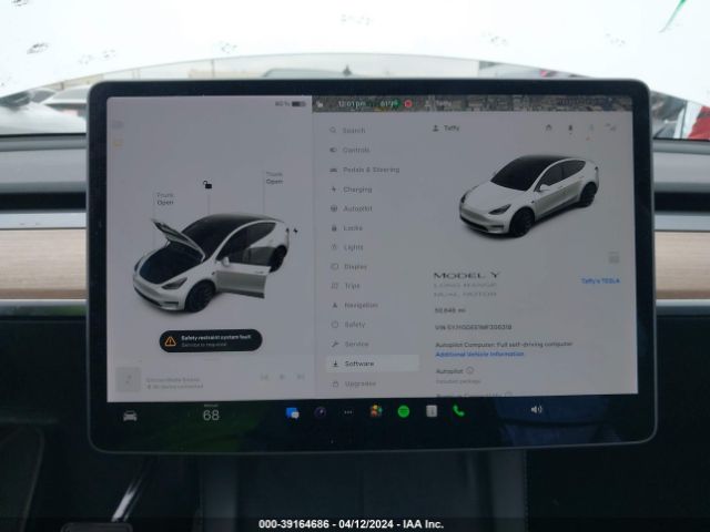 5YJYGDEE1MF306318 Tesla Model Y Long Range Dual Motor All-wheel Drive