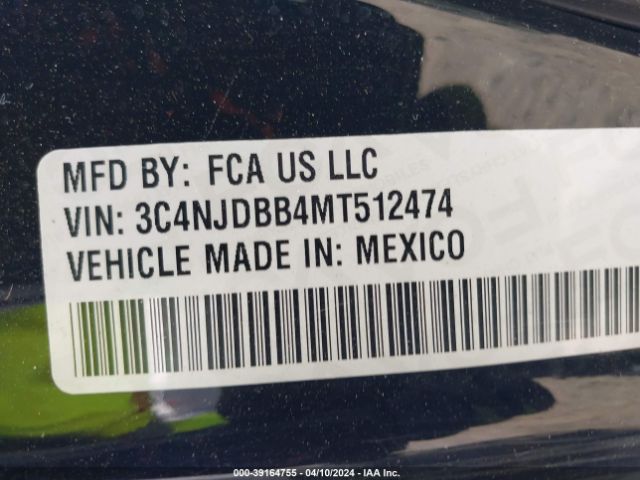 2021 JEEP COMPASS 3C4NJDBB4MT512474 Photo 8