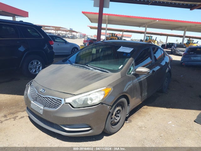KIA FORTE LX 2015 KNAFX4A64F5283043 Image 2