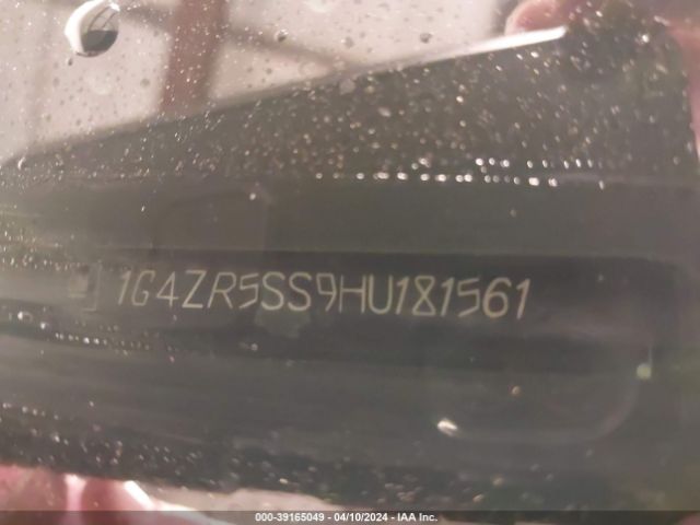 1G4ZR5SS9HU181561 Buick Lacrosse Premium