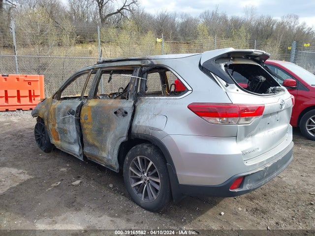 Toyota Highlander Xle 2017 5TDJZRFH6HS442642 Image 3