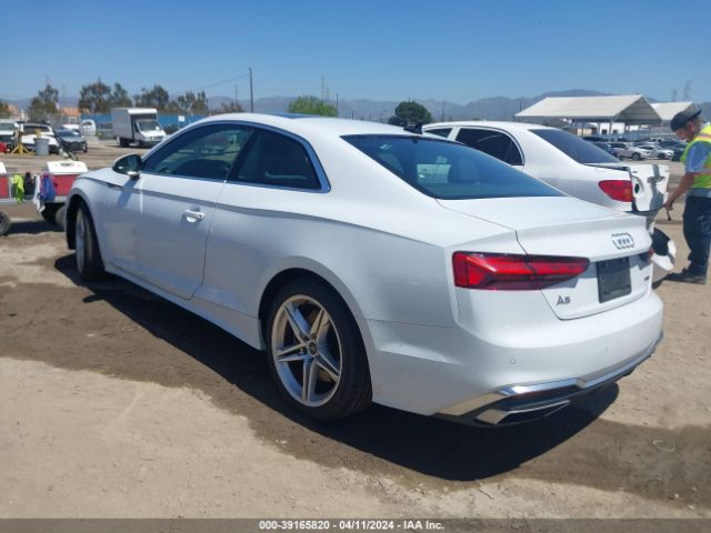 2021 AUDI A5 WAUSAAF57MA048414 Photo 2