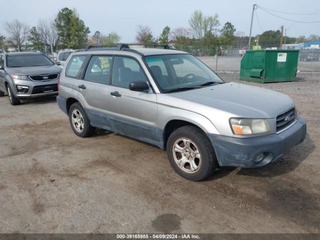 Auction sale of the 2005 Subaru Forester 2.5x, vin: JF1SG63655H743825, lot number: 39165985