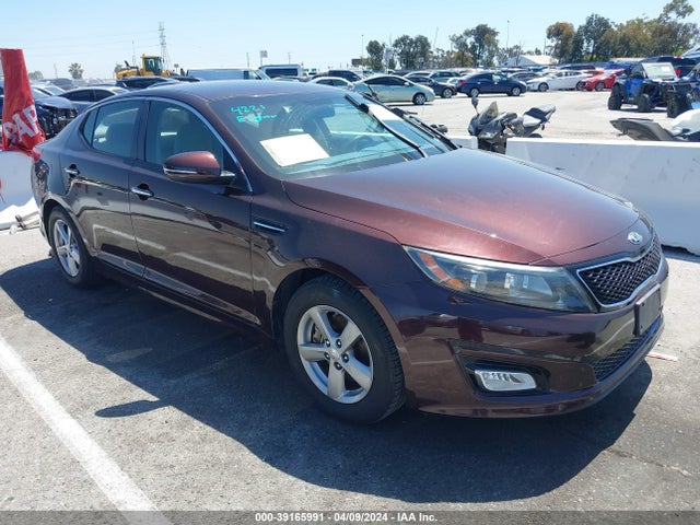 KIA Optima Lx 2014 5XXGM4A76EG306261 Image 1