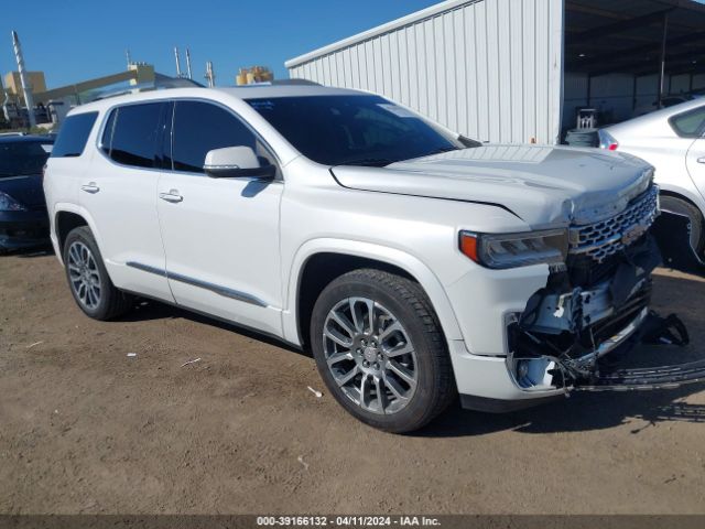 Auction sale of the 2021 Gmc Acadia Awd Denali, vin: 1GKKNXLS3MZ131459, lot number: 39166132