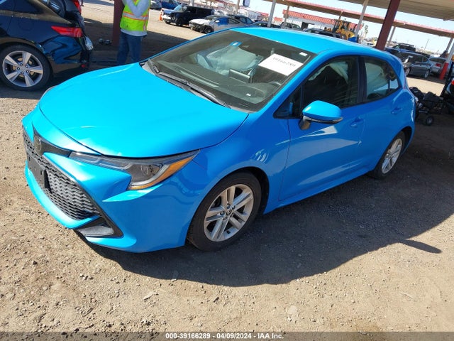 Toyota COROLLA SE 2019 JTNK4RBE4K3062685 Image 2