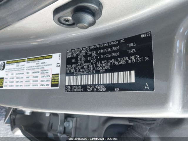 2T2HZMAA0NC256624 Lexus RX 350