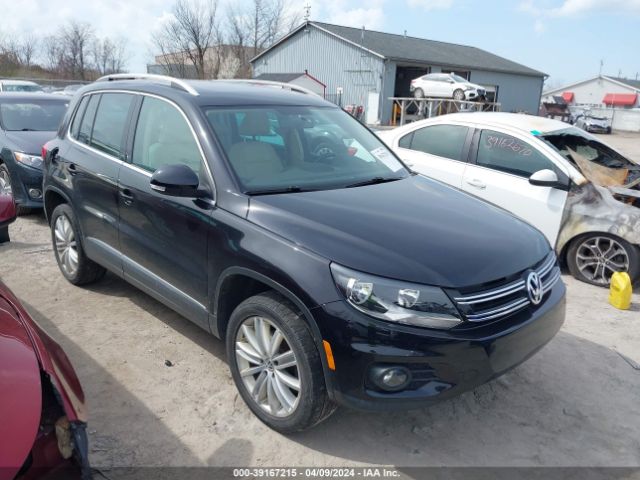 Auction sale of the 2013 Volkswagen Tiguan Se, vin: WVGBV3AX3DW563680, lot number: 39167215